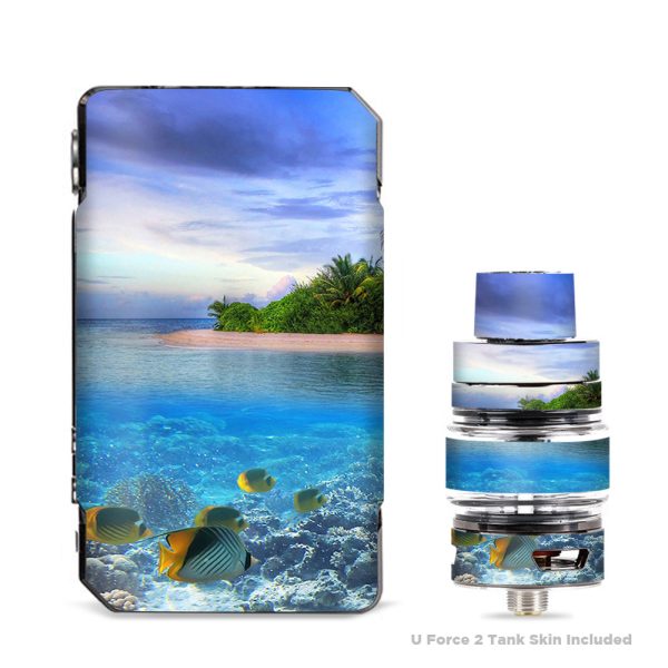 Underwater Snorkel Tropical Fish Island VooPoo Drag Mini Skin Fashion