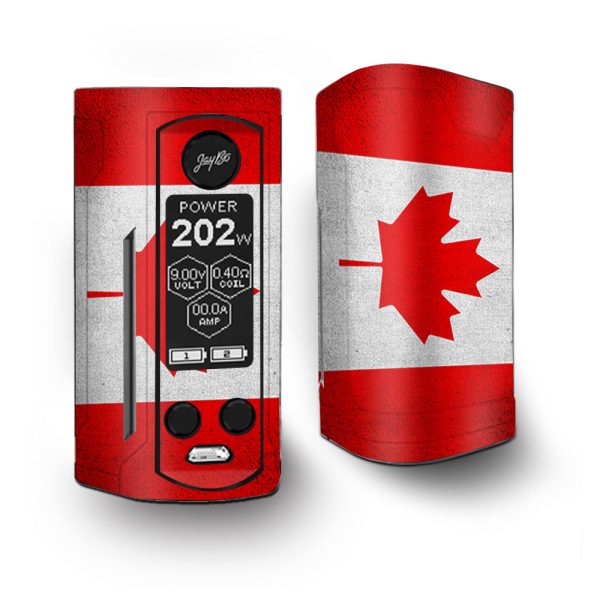 Flag Canada Grunge Distressed Country Vaporesso Armour Kit Skin Online