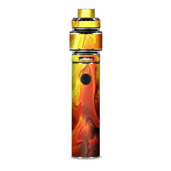 Fire Swirl Abstract Smok Resa Stick Kit Skin For Cheap