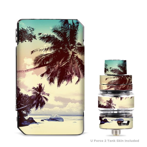 Palm Trees Vintage Beach Island VooPoo Drag Mini Skin on Sale