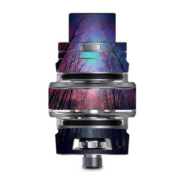Galaxy Sky Through Trees Forest Smok TFV8 Big Baby V2 Tank Skin Cheap