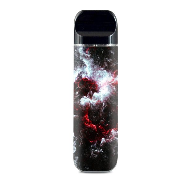 Universe Red White  Smok Novo Skin Fashion