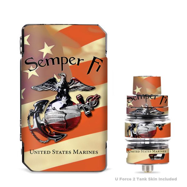 Semper Fi Usmc America VooPoo Drag 2 Skin Cheap