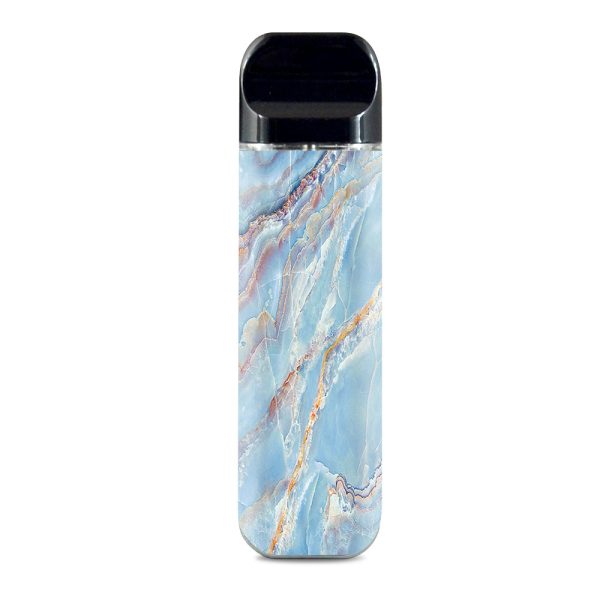 Blue Marble Slate Granite Brown Smok Novo Skin Sale