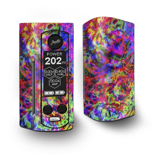 Tye Dye Fibers Felt Tie Die Colorful Vaporesso Armour Kit Skin Sale