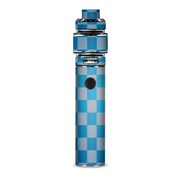 Blue Grey Checkers Smok Resa Stick Kit Skin For Sale