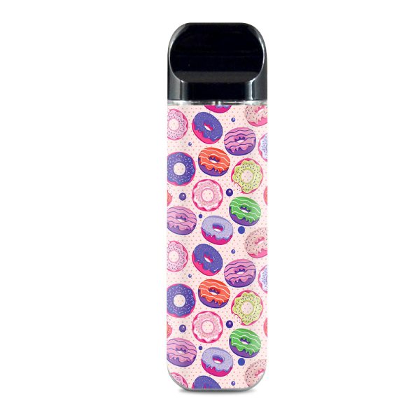 Yummy Donuts Doughnuts Pink Smok Novo Skin Hot on Sale