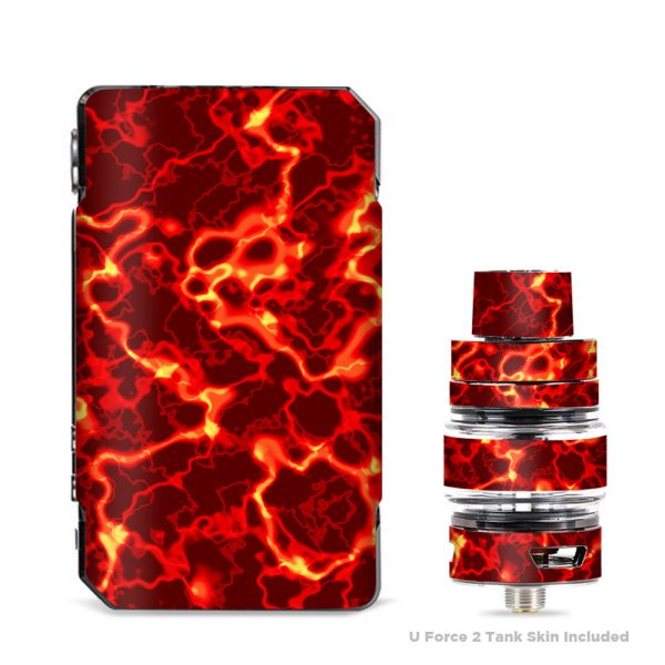 Lave Hot Molten Fire Rage VooPoo Drag Mini Skin Cheap