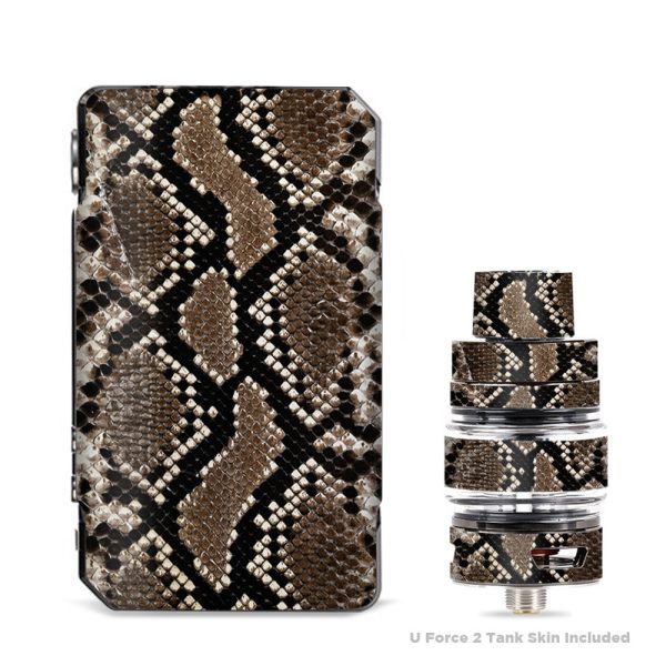 Snakeskin Rattle Python Skin VooPoo Drag Mini Skin Fashion