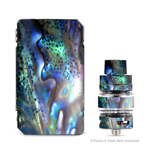 Abalone Pearl Sea Shell Green Blue VooPoo Drag Mini Skin For Sale
