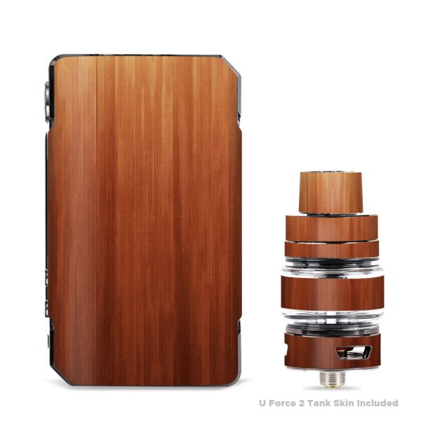 Smooth Maple Walnut Wood VooPoo Drag Mini Skin Supply