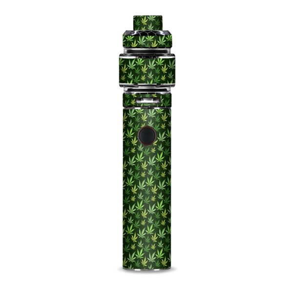 Pot Leaves Small Green Stoner Smok Resa Stick Kit Skin For Sale