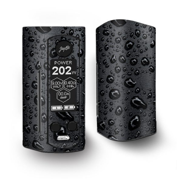 Rain Drops On Black Metal Vaporesso Armour Kit Skin For Sale