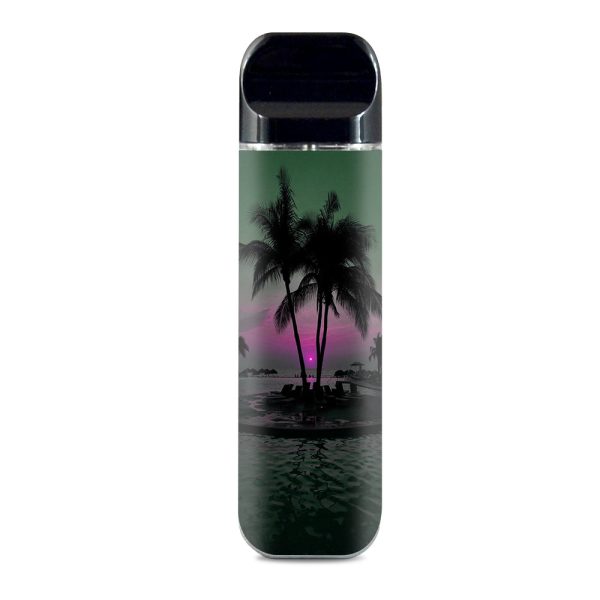 Sunset Tropical Paradise Poolside Smok Novo Skin Online