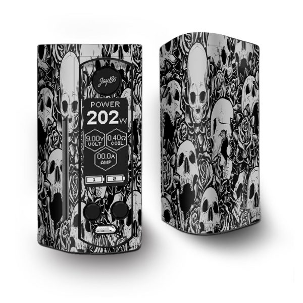 Skulls N Roses Black White Screaming Vaporesso Armour Kit Skin For Sale