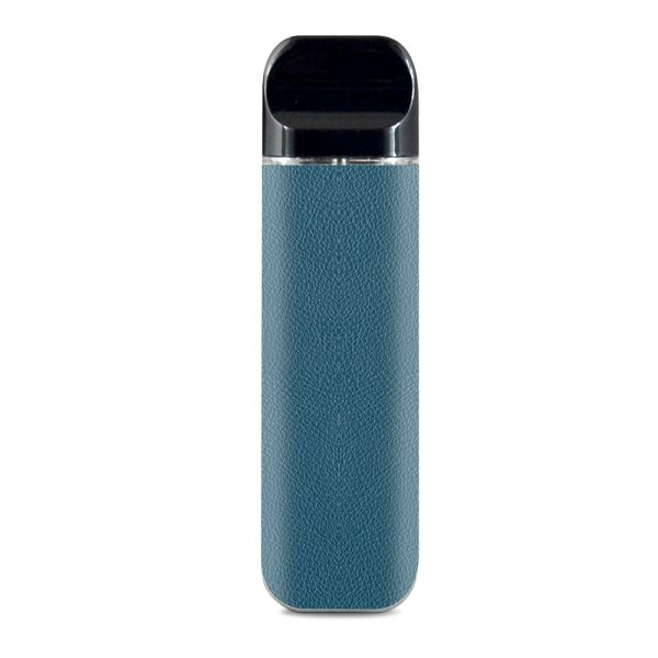 Blue Teal Leather Pattern Look Smok Novo Skin Online Hot Sale