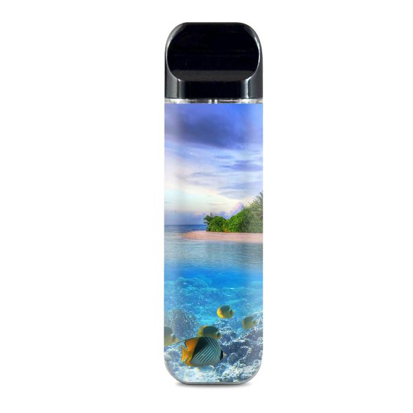 Underwater Snorkel Tropical Fish Island Smok Novo Skin For Cheap