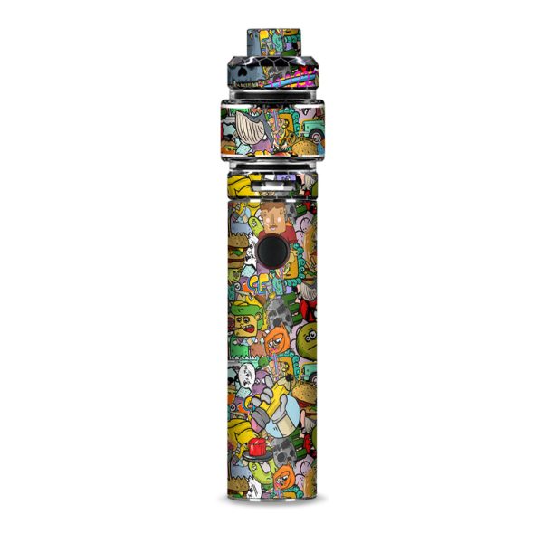 Sticker Slap Cartoon Bomb  Smok Resa Stick Kit Skin Cheap