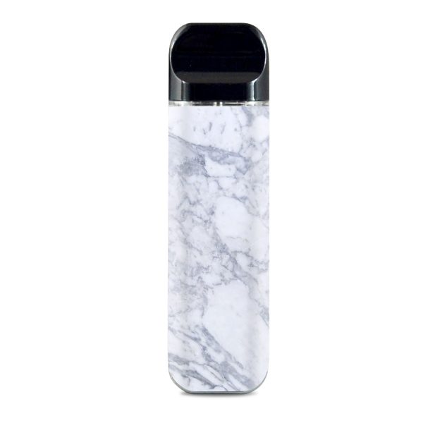 Grey White Standard Marble Smok Novo Skin Cheap