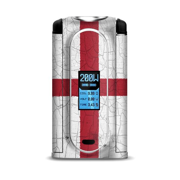 Flag England Grunge Distressed Country VooPoo Vmate Skin Hot on Sale