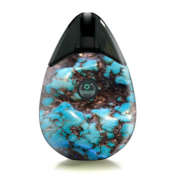 Stab Wood Blue Green Stabilized Stone Suorin Drop Skin Online now