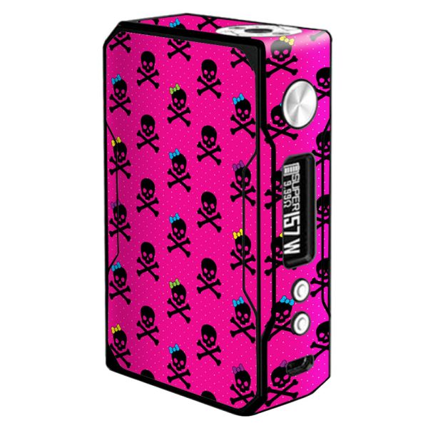 Girl Bow Skulls Feminine Pink  VooPoo  Drag Skin Online Sale