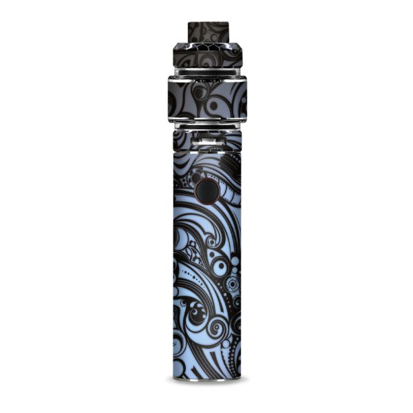 Blue Grey Paisley Abstract Smok Resa Stick Kit Skin Supply