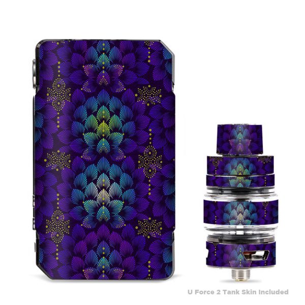 Floral Feather Pattern VooPoo Drag Mini Skin Sale