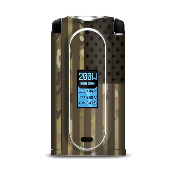 American Flag Camo Military Usa Desert VooPoo Vmate Skin Fashion