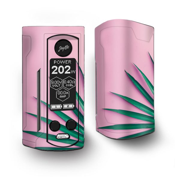 Pink Green Palm Frawns Vaporesso Armour Kit Skin Sale
