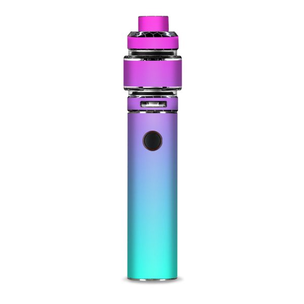 Hombre Pink Purple Teal Gradient Smok Resa Stick Kit Skin Online Hot Sale