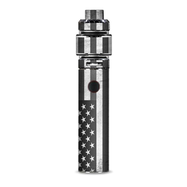 Black White Grunge Flag Usa America Smok Resa Stick Kit Skin Online now