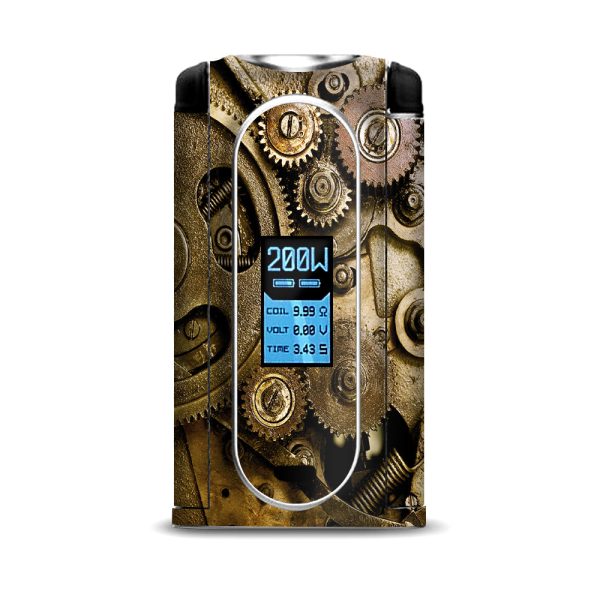 Steampunk Gears Steam Punk Old VooPoo Vmate Skin on Sale