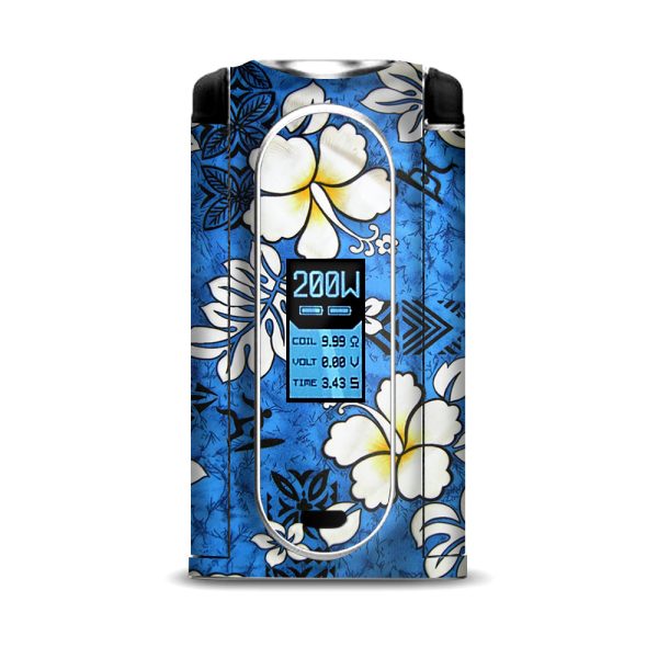 Tropical Hibiscus Floral Pattern VooPoo Vmate Skin Online Hot Sale