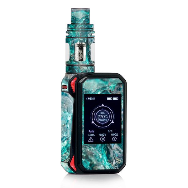 Chrysocolla Hydrated Copper Glass Teal Blue Smok Gpriv2 Skin For Discount