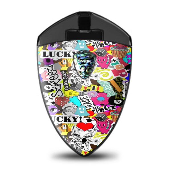 Art Lucky Stickerslap Smok Rolo Badge Skin Cheap