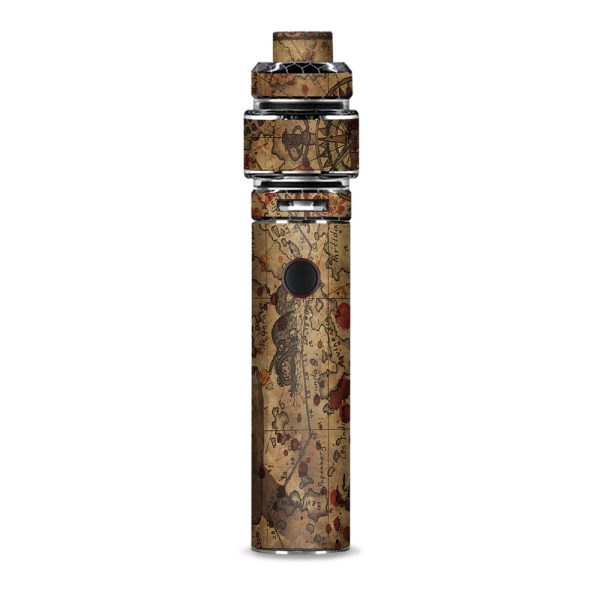 Pirate Map Arrrr Treasure Gold Smok Resa Stick Kit Skin Discount