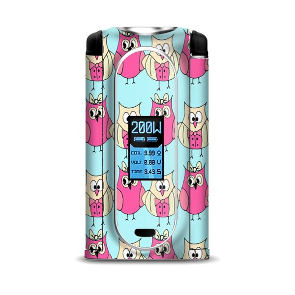 Cartoon Owls Husband Wife VooPoo Vmate Skin on Sale