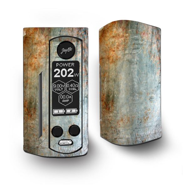 Rusted Steel Metal Plate Grey Vaporesso Armour Kit Skin Online