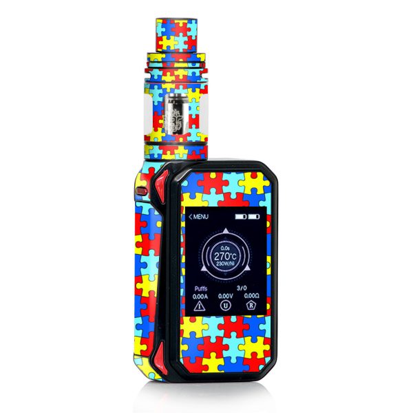 Colorful Puzzle Pieces Autism Smok Gpriv2 Skin Discount