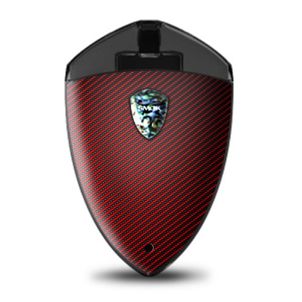 Red Black Carbon Fiber Weave Graphite 3D Smok Rolo Badge Skin Online now