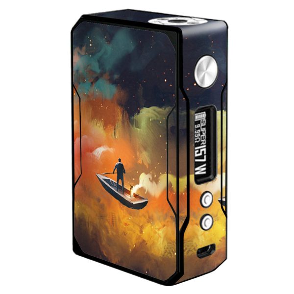Orange Red Blue Galaxy Boat VooPoo  Drag Skin Sale