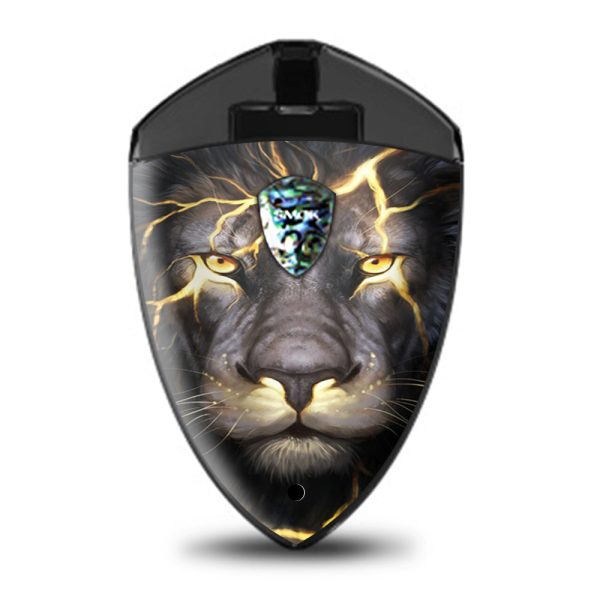 Lion Gold Lightening Fierce Smok Rolo Badge Skin Fashion