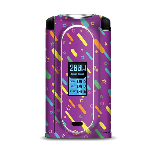Purple Girly Sprinkles Cupcake VooPoo Vmate Skin on Sale