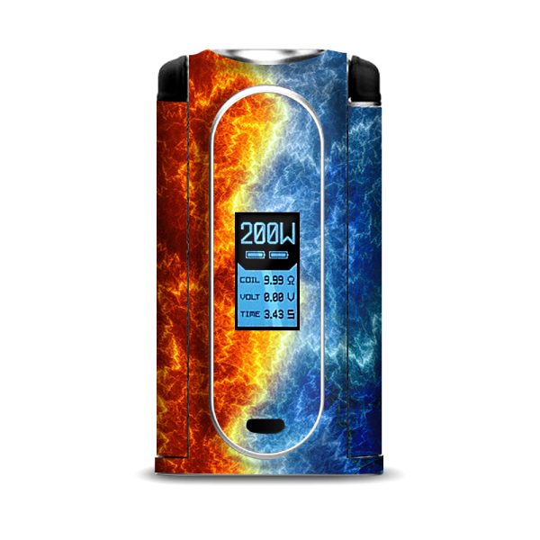 Fire And Ice  VooPoo Vmate Skin Discount