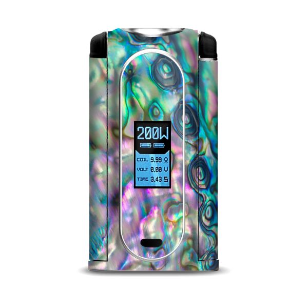 Abalone Shell Pink Green Blue Opal VooPoo Vmate Skin Online now