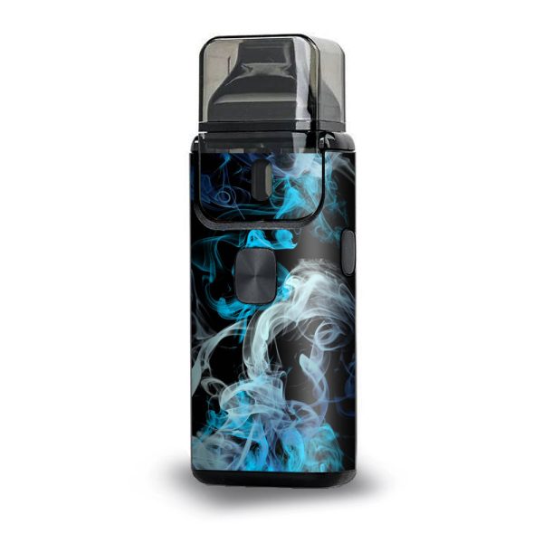Blue Green White Smoke Aspire Breeze 2 Skin For Sale