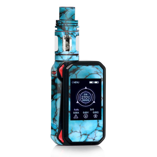 Blue Turquoise Stone Gem Rock Smok Gpriv2 Skin For Cheap