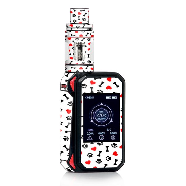 I Love Dogs Bones Paws Smok Gpriv2 Skin Fashion