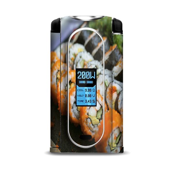 Sushi Rolls Eat Foodie Japanese VooPoo Vmate Skin Sale